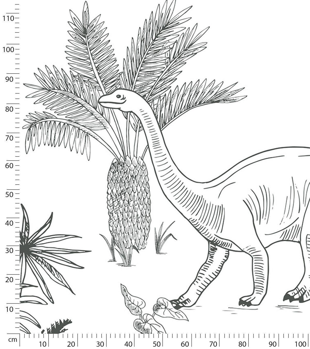 DINOSAURUS - Panoramatapet - Dinosaurer