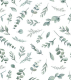 GREENERY - tapet for barn - motiv av eukalyptusblad