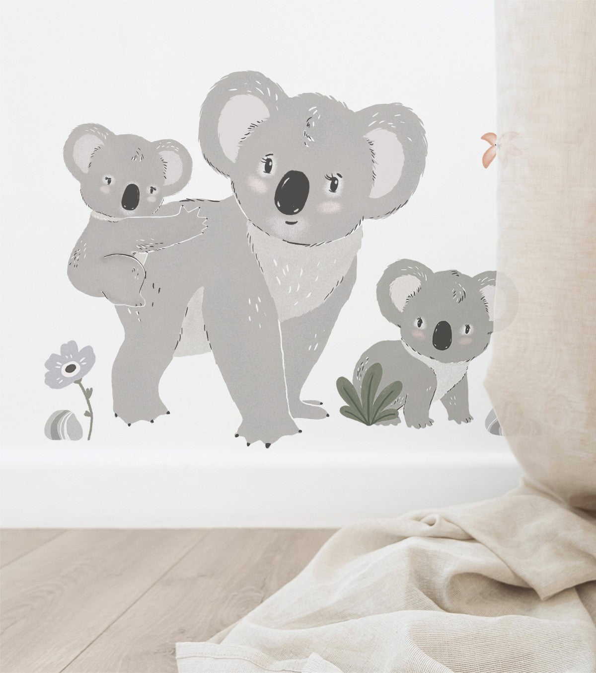 LILYDALE - Stort klistremerke - Koala-familie