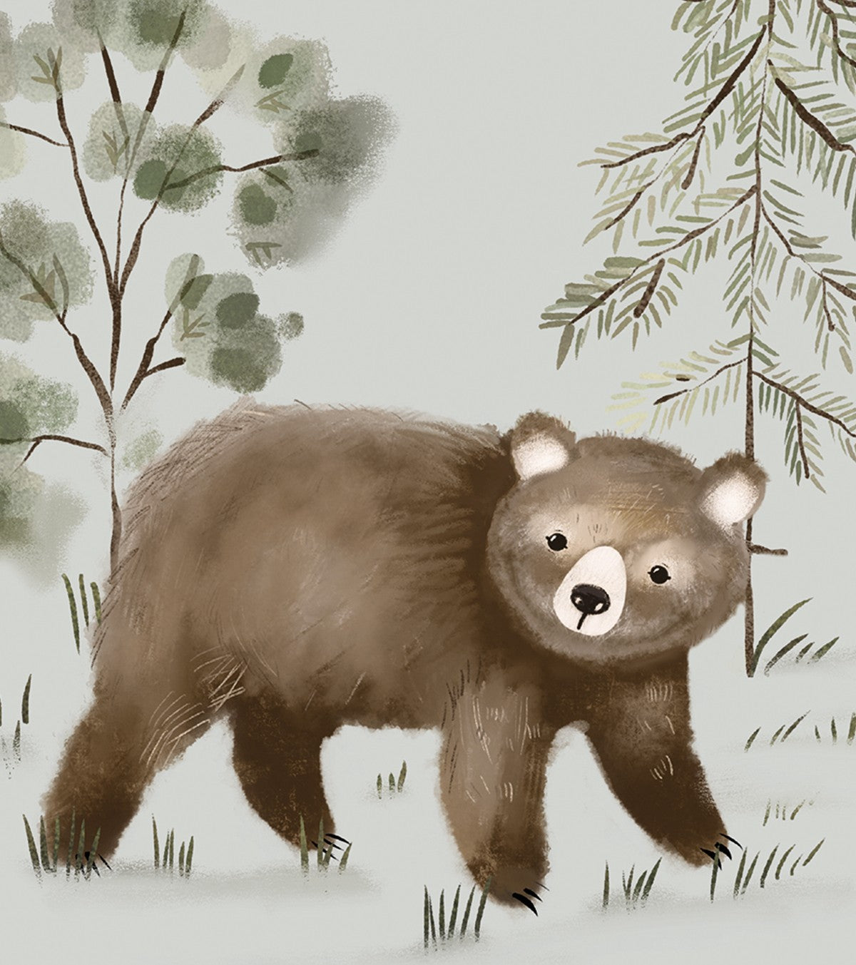KHARU - Barneplakat - Den lille bjørnen